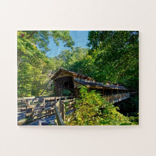 Covered Bridge Ohio Puzzle (Horizontal)