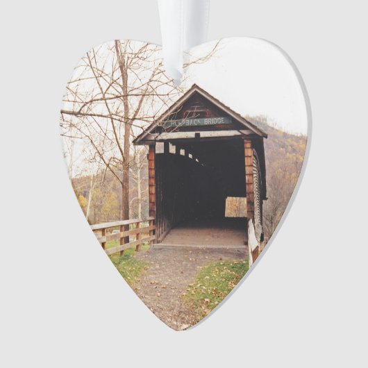 Covered Bridge Ornament (Vorderseite)