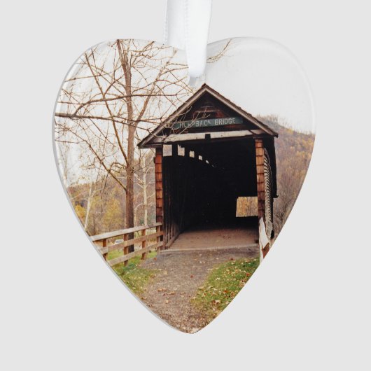Covered Bridge Ornament (Vorderseite)