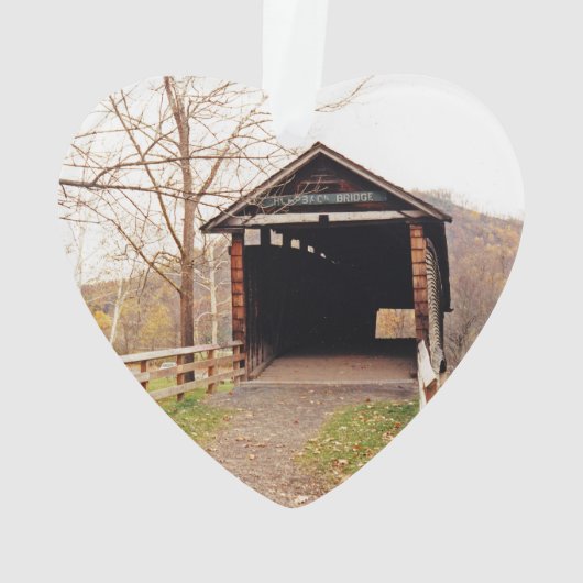 Covered Bridge Ornament (Rückseite)