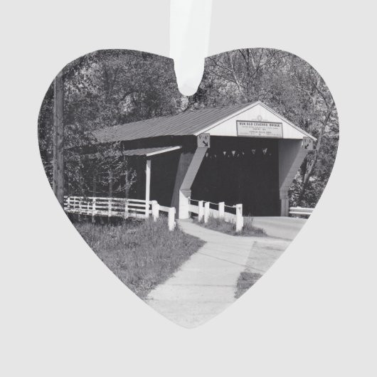 Covered Bridge Ornament (Rückseite)