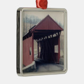 Covered Bridge Ornament Aus Metall (Rechts)