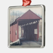 Covered Bridge Ornament Aus Metall (Links)