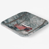 Covered Bridge Pappteller (Gewinkelt)