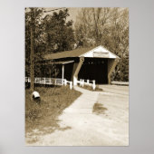 Covered Bridge Poster (Vorne)