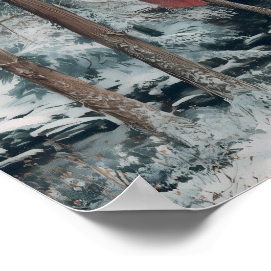 Covered Bridge Poster (Ecke)