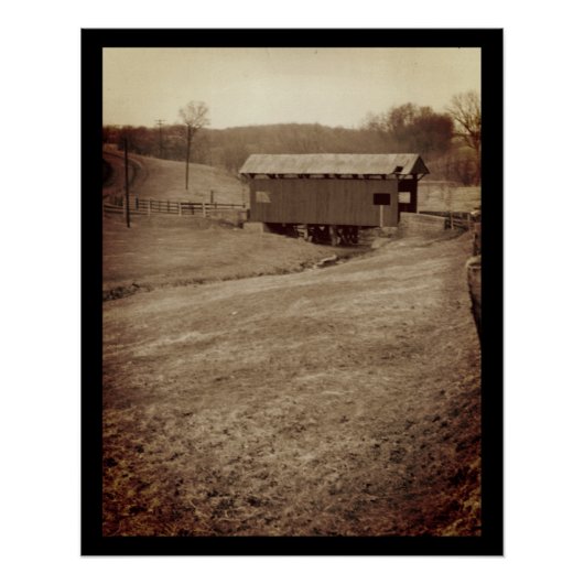 Covered Bridge Poster (Vorderseite)