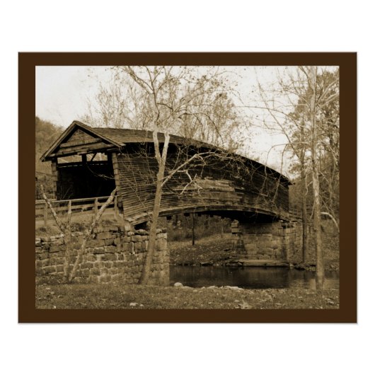 Covered Bridge Poster (Vorderseite)