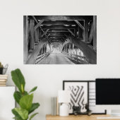 Covered Bridge Poster (Heimbüro)