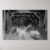 Covered Bridge Poster (Vorne)