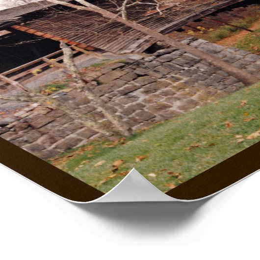 Covered Bridge Poster (Ecke)