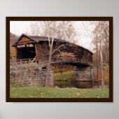 Covered Bridge Poster (Vorne)