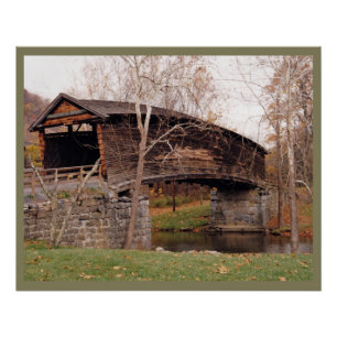 Covered Bridge Poster