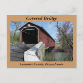 Covered Bridge - Postkarte (Vorderseite)