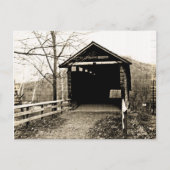 Covered Bridge Postkarte (Vorderseite)