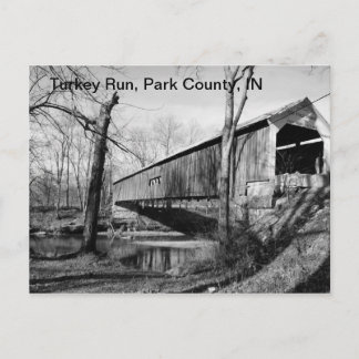 Covered Bridge Postkarte