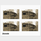 Covered Bridge Rechteckiger Aufkleber (Blatt)