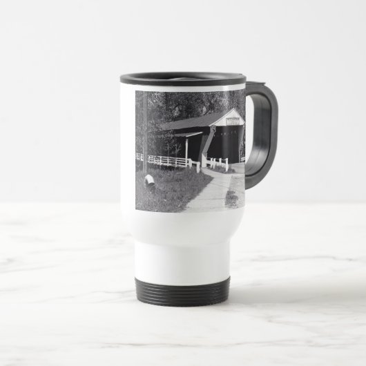 Covered Bridge Reisebecher (VorderseiteRechts)