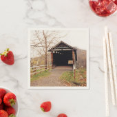 Covered Bridge Serviette (Beispiel)