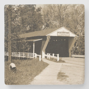 Covered Bridge Steinuntersetzer