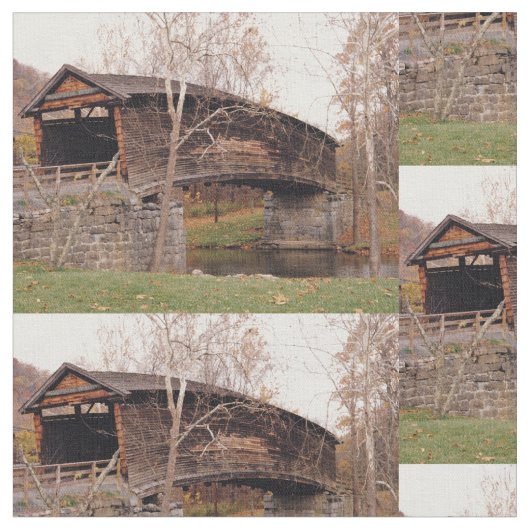 Covered Bridge Stoff (Nahaufnahme)