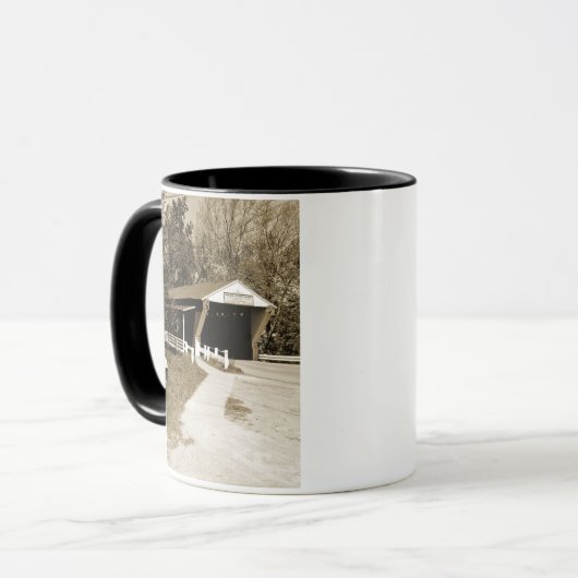 Covered Bridge Tasse (Vorderseite Links)