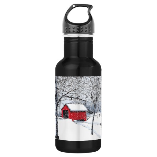 Covered Bridge Trinkflasche (Vorderseite)