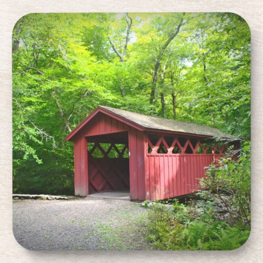 Covered Bridge Untersetzer (Vorderseite)