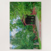 Covered Bridge Vermont Jigsaw Puzzle (Vertikal)