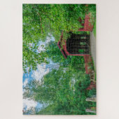 Covered Bridge Vermont Jigsaw Puzzle (Vertikal)