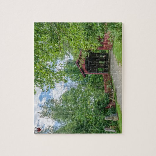 Covered Bridge Vermont Puzzle (Vertikal)