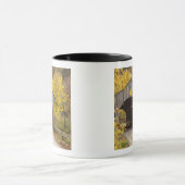 Covered bridge, Vermont, USA 2 Tasse (Zentrum)