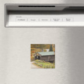 Covered bridge, Vermont, USA Magnet (In Situ (Geschirrspüler))