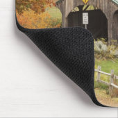 Covered bridge, Vermont, USA Mousepad (Ecke)