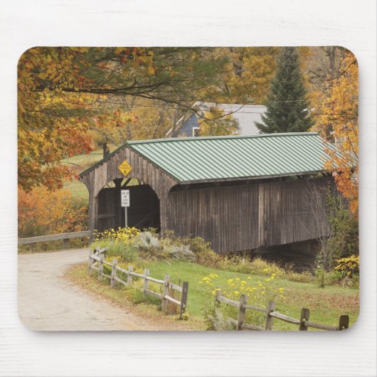 Covered bridge, Vermont, USA Mousepad (Vorne)