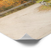 Covered bridge, Vermont, USA Poster (Ecke)