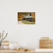 Covered bridge, Vermont, USA Poster (Küche)