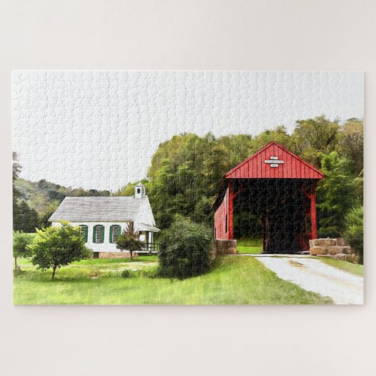 Covered Bridges Puzzle (Horizontal)