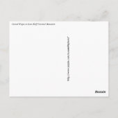 Covered Wagon at Scotts Bluff National Denkmal Postkarte (Rückseite)