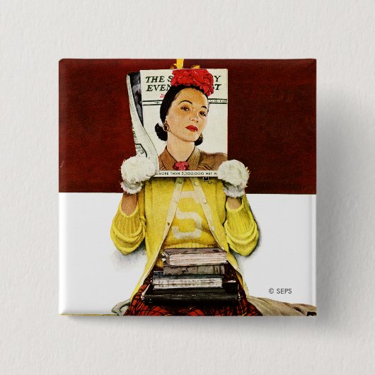 Covergirl Button (Vorderseite)