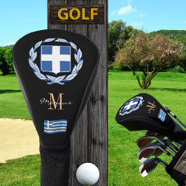 Covers für die Mit Monogramm Golfclubs in Griechen Golf Headcover