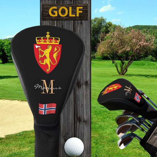 Covers für Mit Monogramm Golf Clubs in Norwegen un Headcover