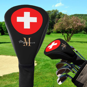 Covers mit Monogramm & Switzerland Golf Clubs /Swi Headcover