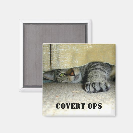 Covert ops magnet (Vorderseite/Rückseite)