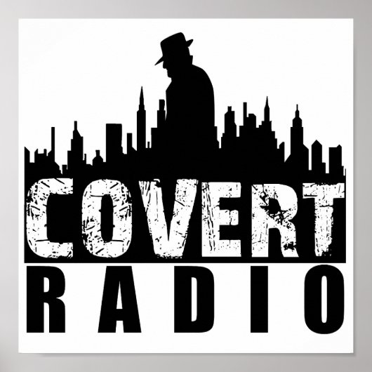 Covert Radio Poster (Vorne)