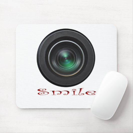 Covertcam Lächeln Mousepad (Mit Mouse)