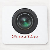 Covertcam Lächeln Mousepad (Vorne)