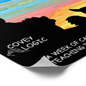 Covey Logic "Camp Life" Poster (Ecke)