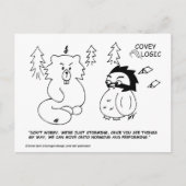 Covey Logic "Storming" Postkarte (Vorderseite)