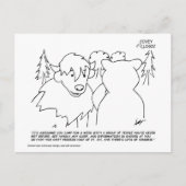 Covey Logic Wood Abzeichen Postkarte (Vorderseite)